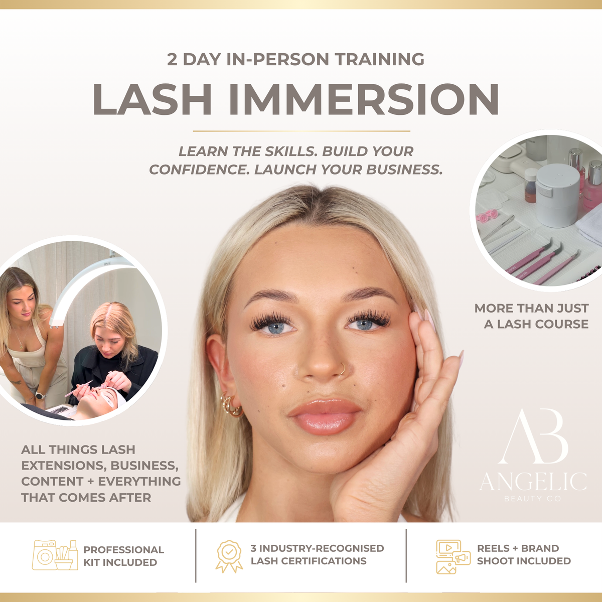Lash Immersion - 2 Day Lash Extension Course (Kit Included)