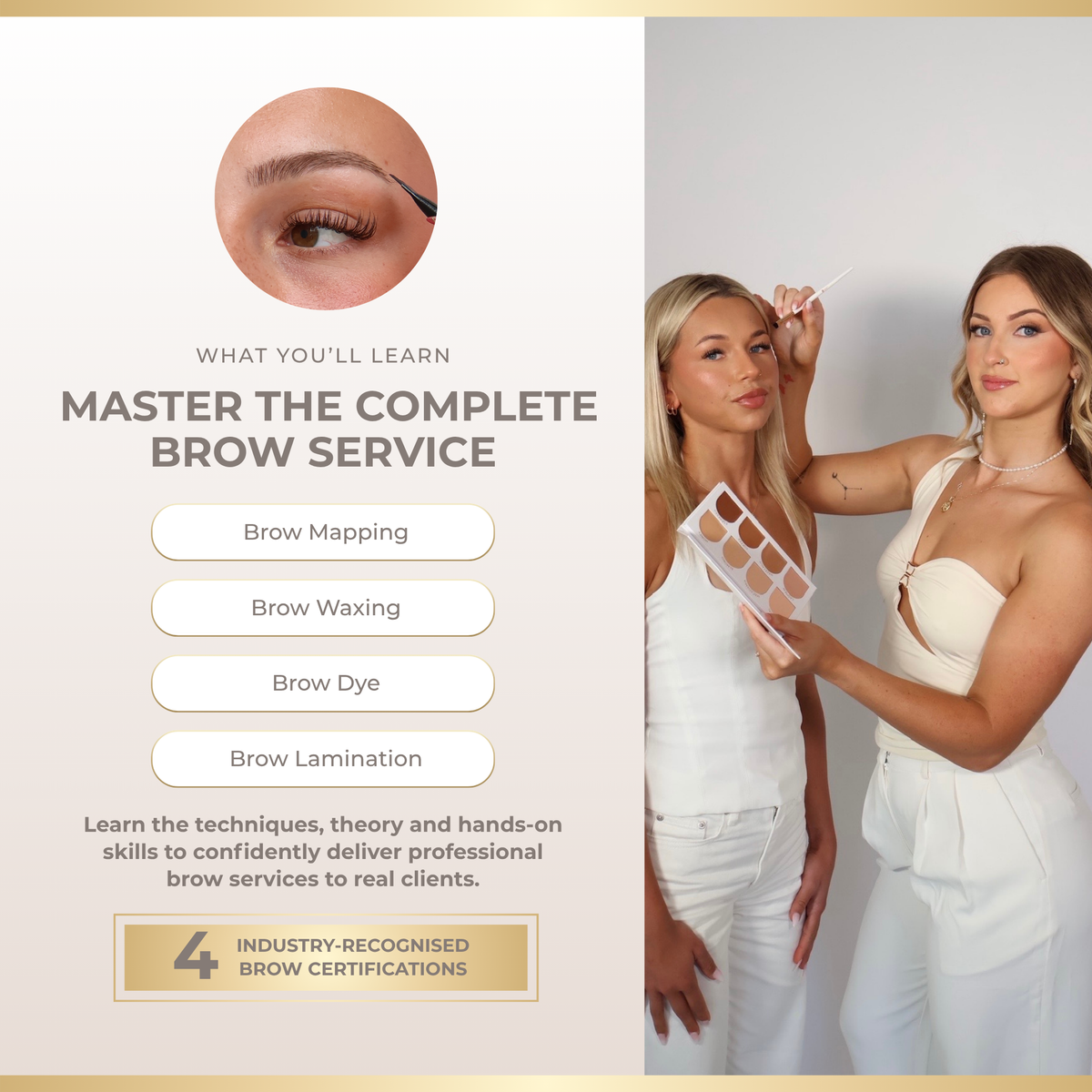 Certified Brow Artist
