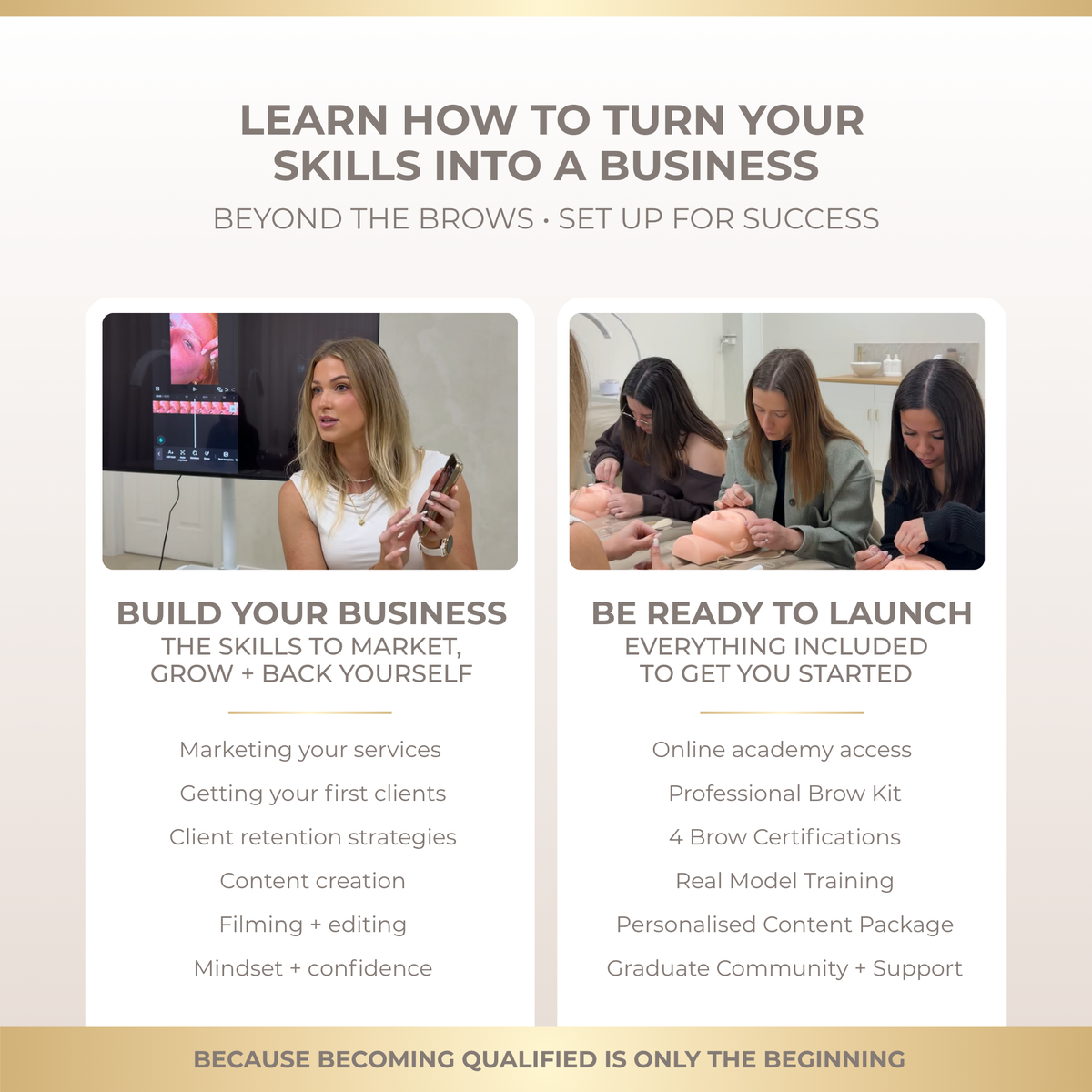 Brow Immersion - 2 Day Brow Course (Kit Included)