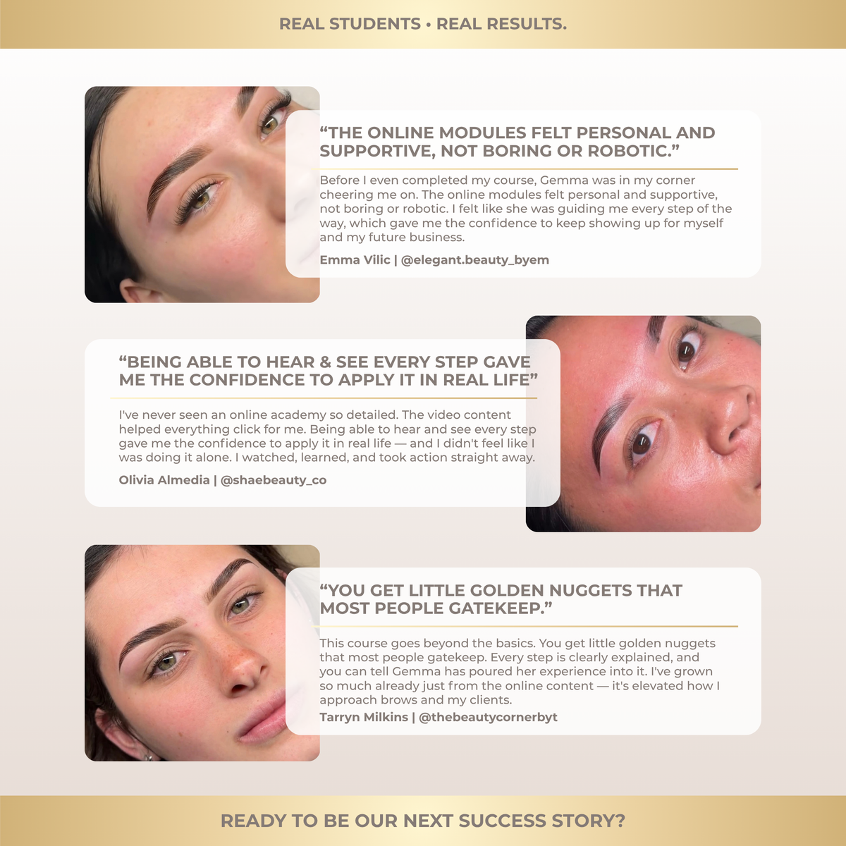 Certified Brow Artist